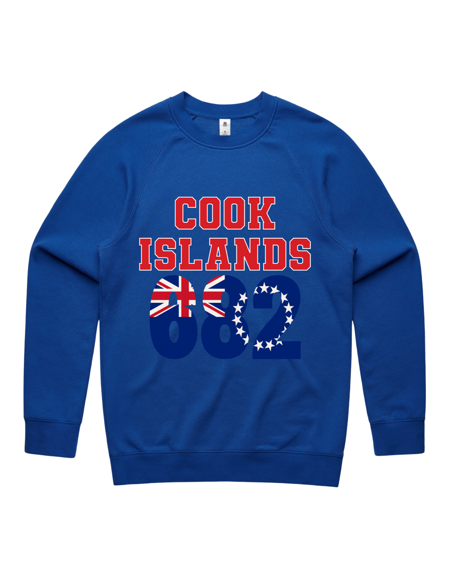 Cook Islands Crewneck 5100 - AS Colour