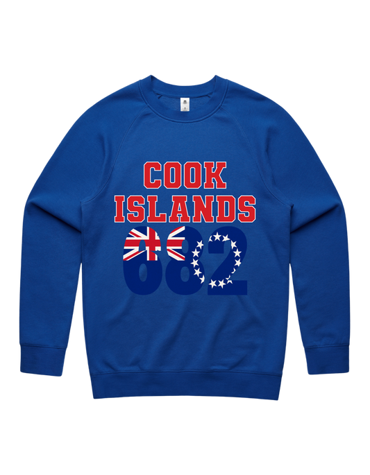 Cook Islands Crewneck 5100 - AS Colour