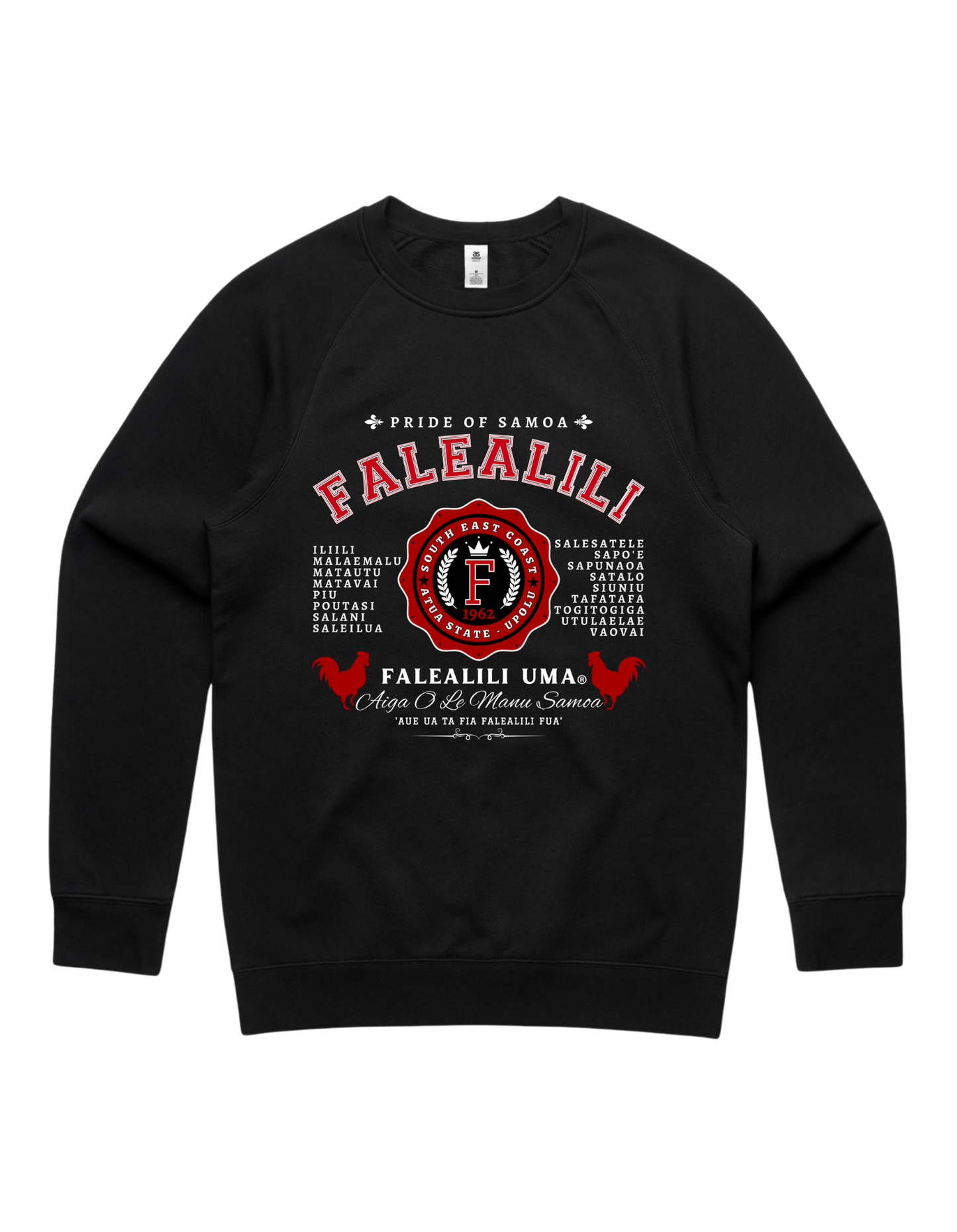 Falealili Crewneck 5100 - AS Colour