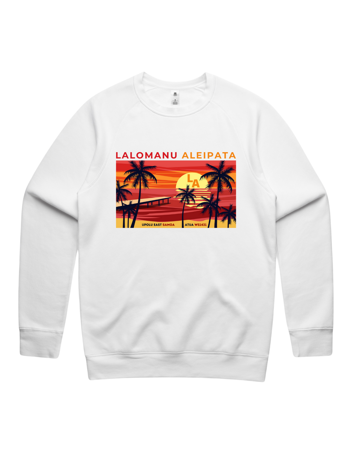 Lalomanu Crewneck 5100 - AS Colour