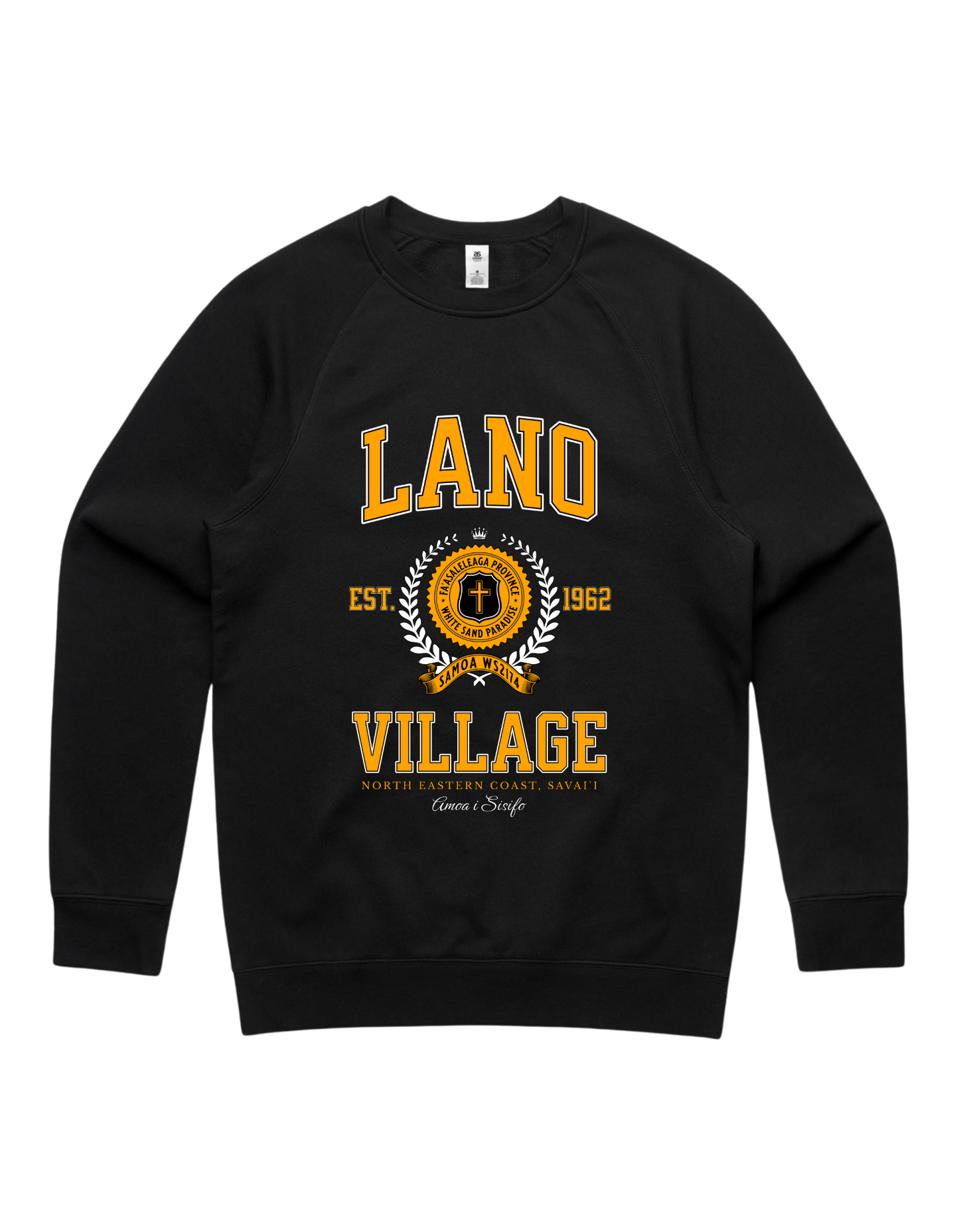 Lano Varsity Crewneck 5100 - AS Colour - Gold Print