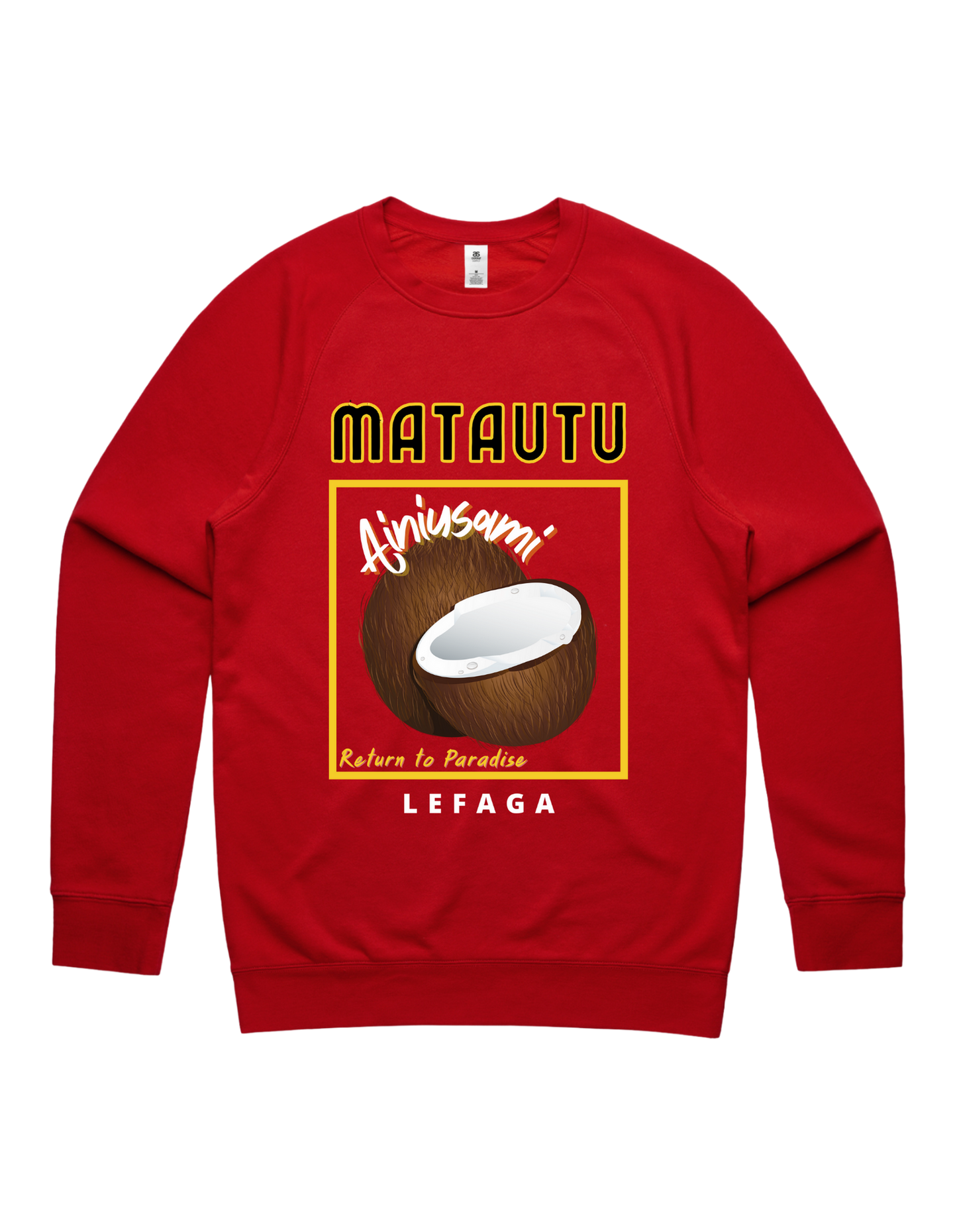 Matautu Lefaga Crewneck 5100 - AS Colour