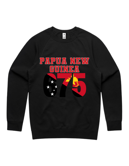 Papua New Guinea Crewneck 5100 - AS Colour