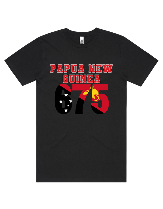 Papua New Guinea Tee 5050 - AS Colour