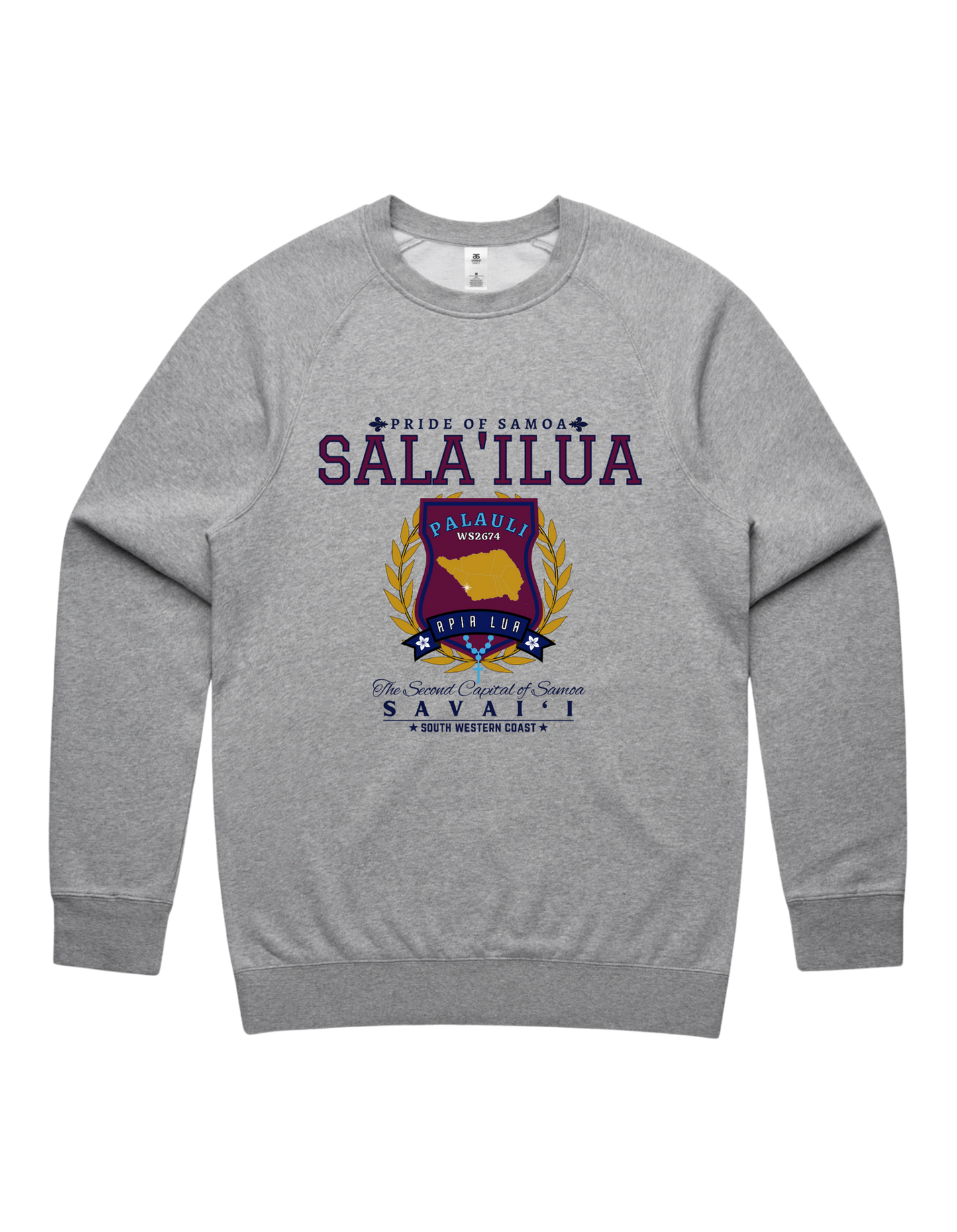 Sala'ilua Crewneck 5100 - AS Colour