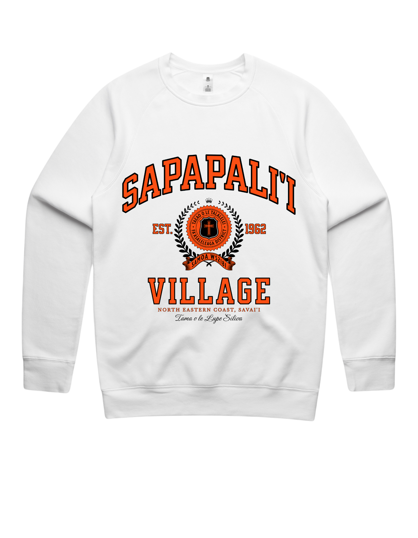 Sapapali'i Varsity Crewneck 5100 - AS Colour