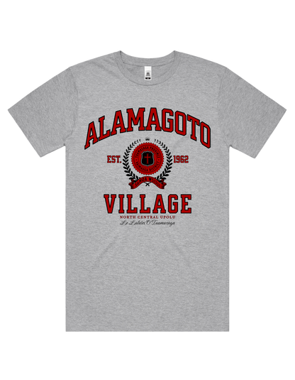 Alamagoto Varsity Tee 5050 - AS Colour - Red Print