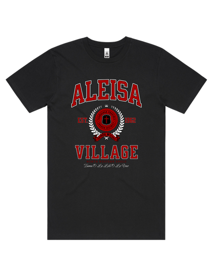 Aleisa Varsity Tee 5050 - AS Colour - Red Print