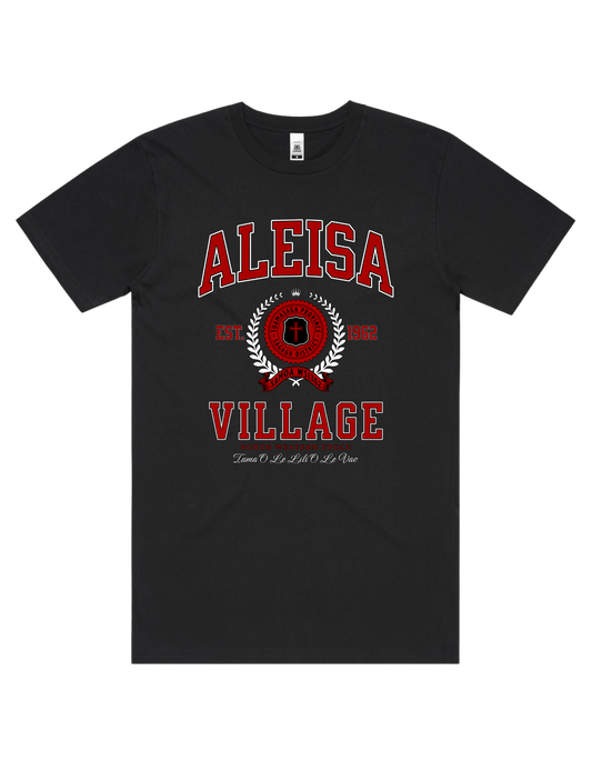 Aleisa Varsity Tee 5050 - AS Colour - Red Print