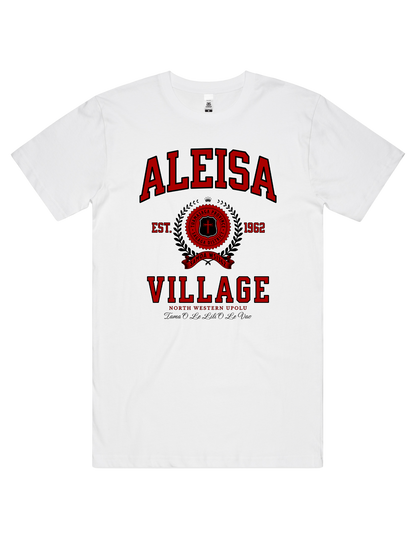 Aleisa Varsity Tee 5050 - AS Colour - Red Print