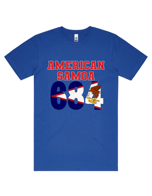 American Samoa Tee 5050 - AS Colour