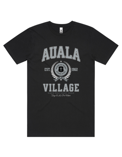 Auala Varsity Tee 5050 - AS Colour - Silver Print