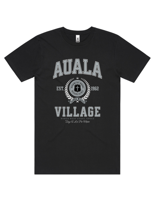 Auala Varsity Tee 5050 - AS Colour - Silver Print