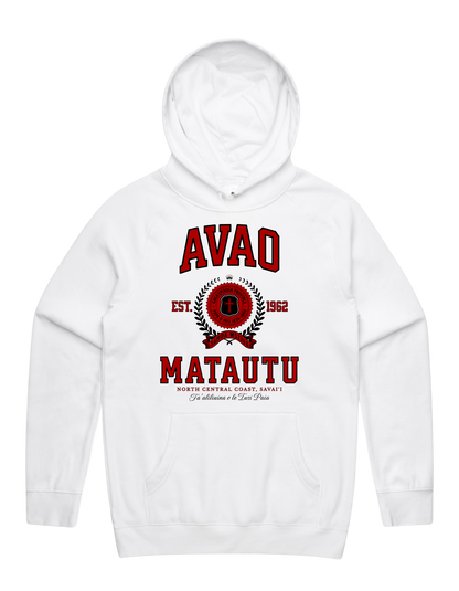 Avao Matautu Varsity Hood 5101 - AS Colour - Red Print