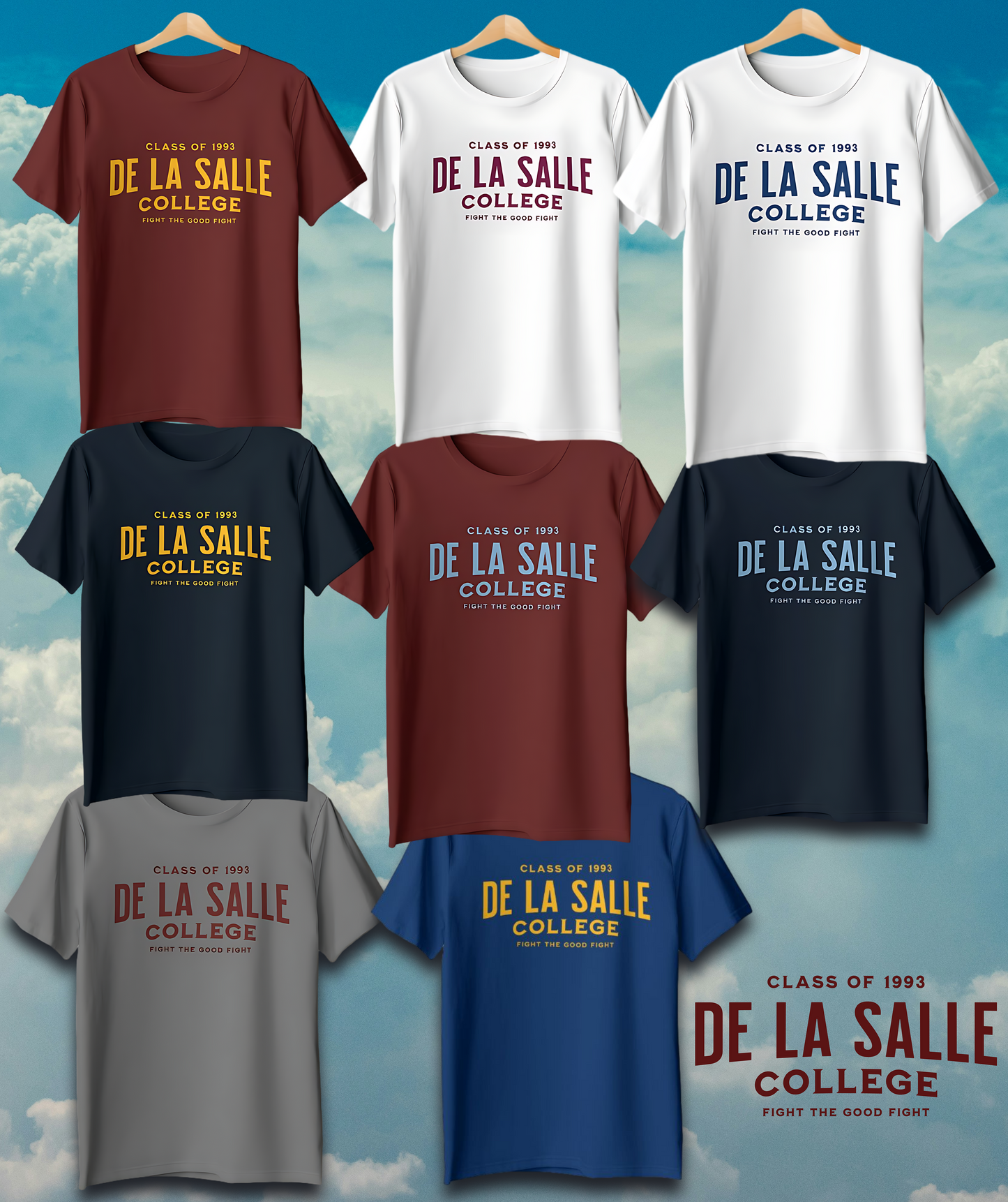 DLS Class of 1993 - AS Colour Tee 5026 (Sml to 5XL)