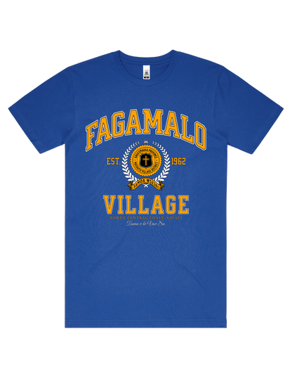 Fagamalo Varsity Tee 5050 - AS Colour - Gold Print