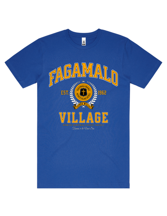 Fagamalo Varsity Tee 5050 - AS Colour - Gold Print