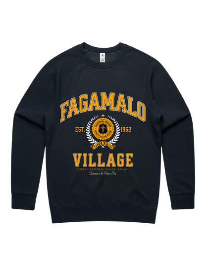 Fagamalo Varsity Crewneck 5100 - AS Colour - Gold Print