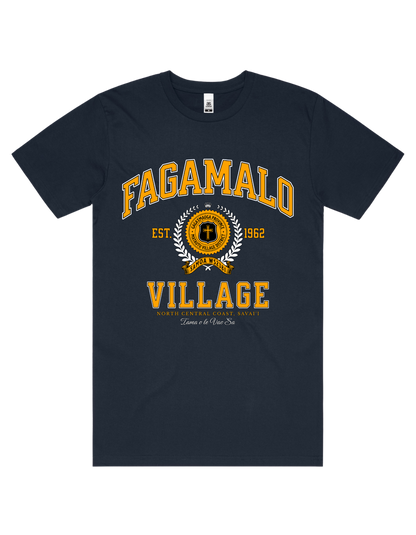 Fagamalo Varsity Tee 5050 - AS Colour - Gold Print