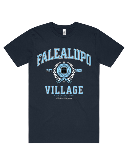 Falealupo Varsity Tee 5050 - AS Colour - Sky Blue Print