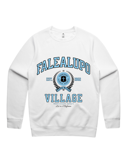 Falealupo Varsity Crewneck 5100 - AS Colour - Sky Blue Print