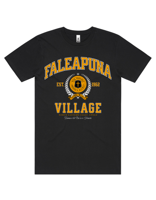 Faleapuna Varsity Tee 5050 - AS Colour - Gold Print