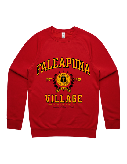 Faleapuna Varsity Crewneck 5100 - AS Colour - Gold Print