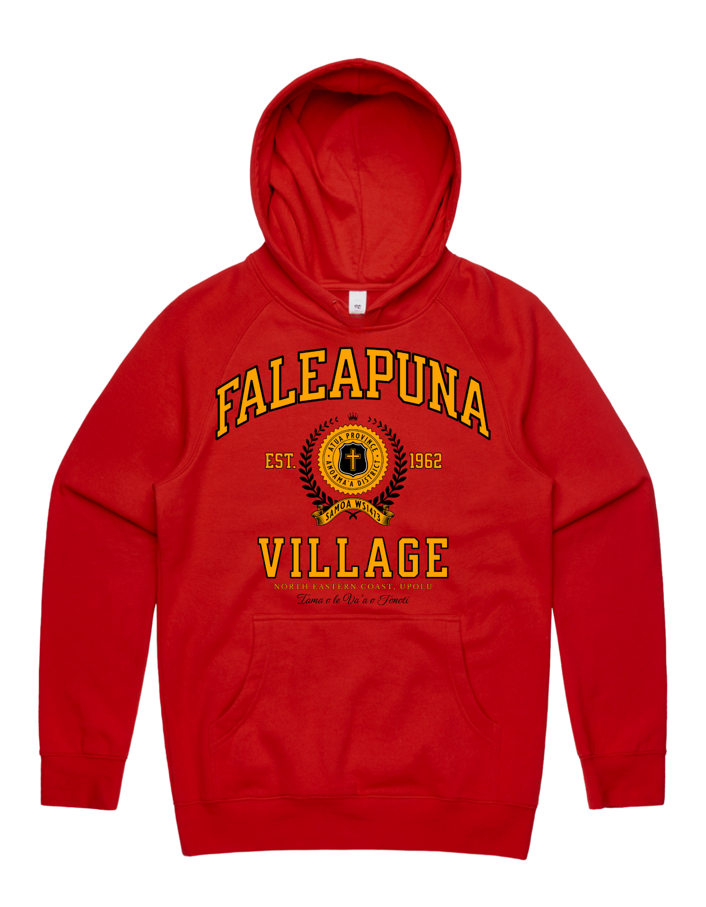 Faleapuna Varsity Hood 5101 - AS Colour - Gold Print