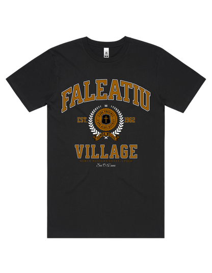 Faleatiu Varsity Tee 5050 - AS Colour - Brown Print