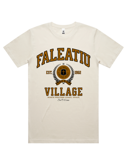 Faleatiu Varsity Tee 5050 - AS Colour - Brown Print