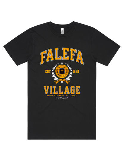 Falefā Varsity Tee 5050 - AS Colour - Gold Print