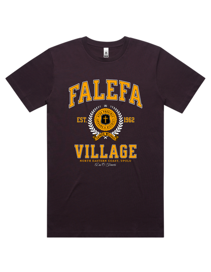 Falefā Varsity Tee 5050 - AS Colour - Gold Print