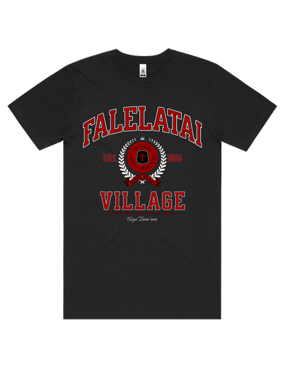 Falelatai Varsity Tee 5050 - AS Colour - Red Print