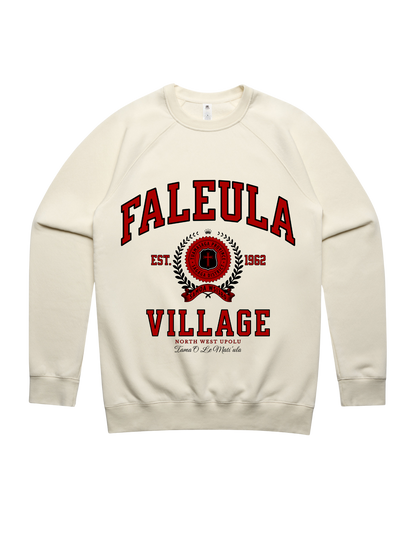 Faleula Varsity Crewneck 5100 - AS Colour - Red Print