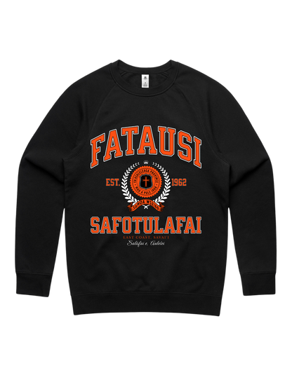 Fatausi Varsity Crewneck 5100 - AS Colour - Orange Print