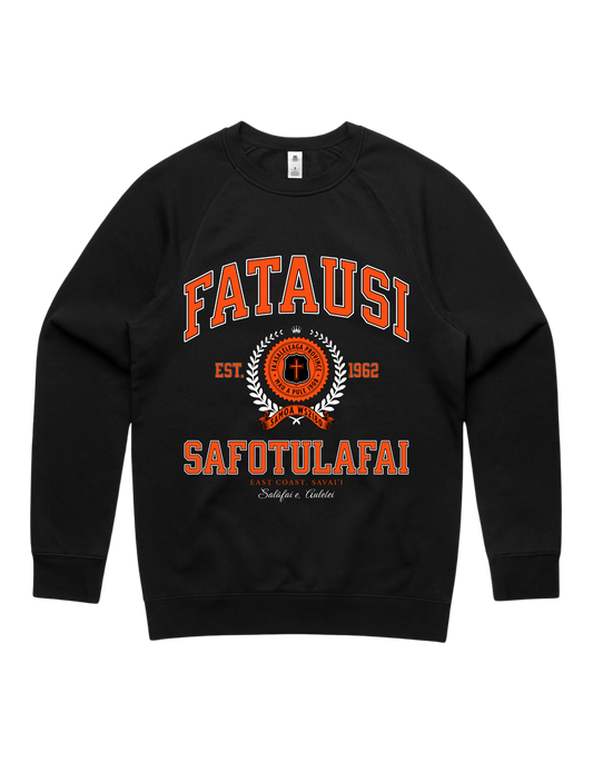 Fatausi Varsity Crewneck 5100 - AS Colour - Orange Print