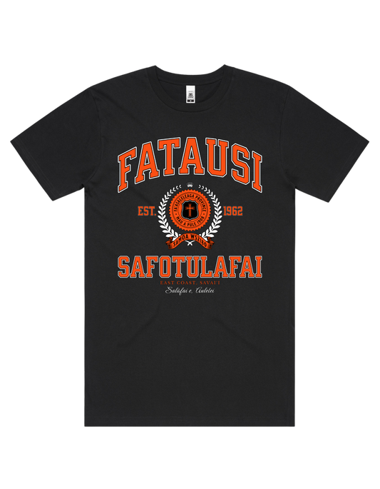 Fatausi Varsity Tee 5050 - AS Colour - Orange Print