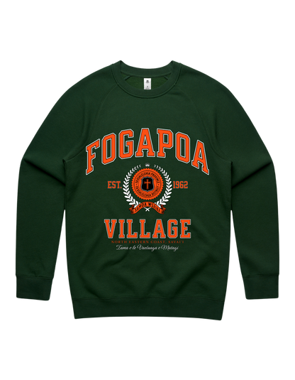 Fogapoa Varsity Crewneck 5100 - AS Colour - Orange Print