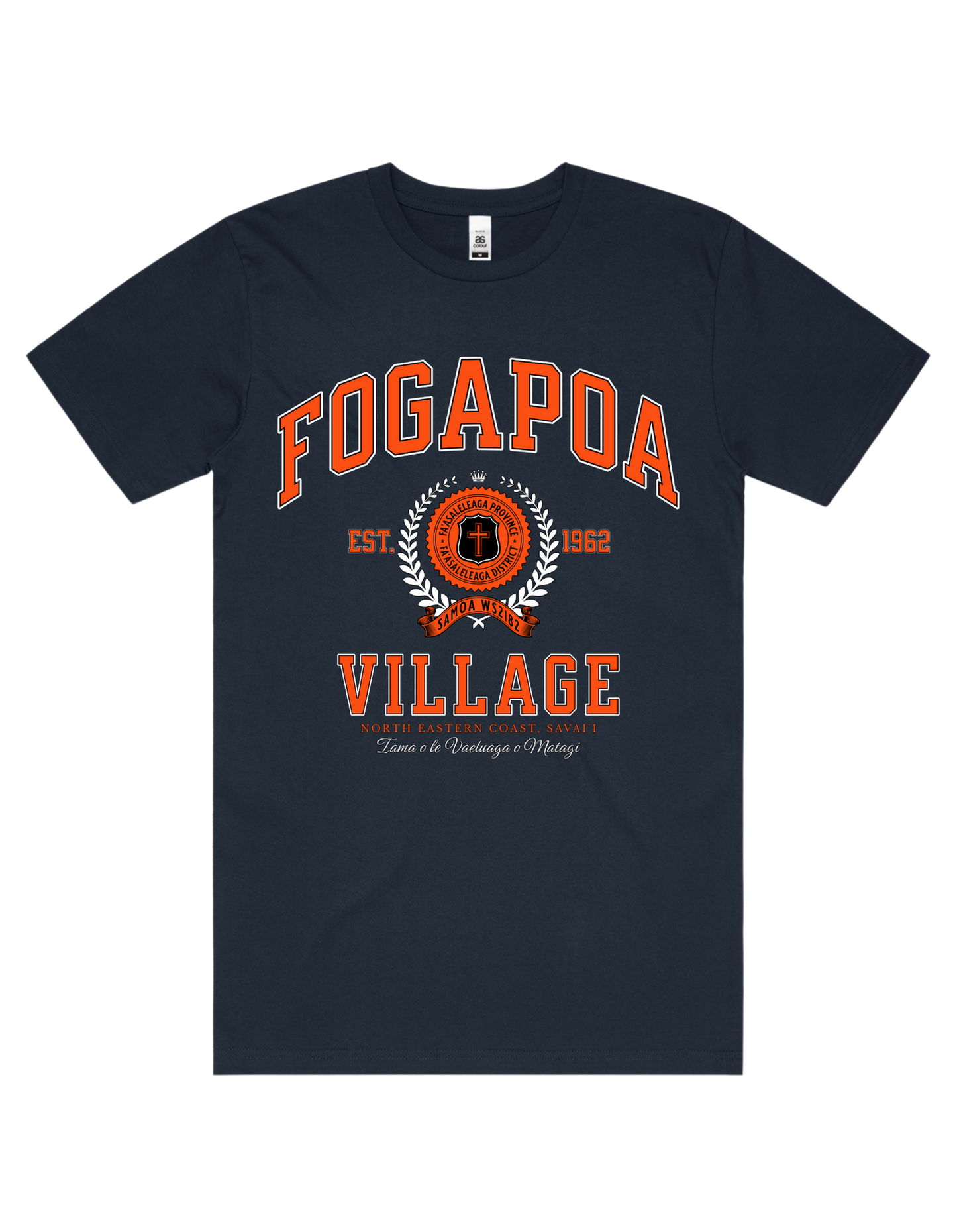 Fogapoa Varsity Tee 5050 - AS Colour