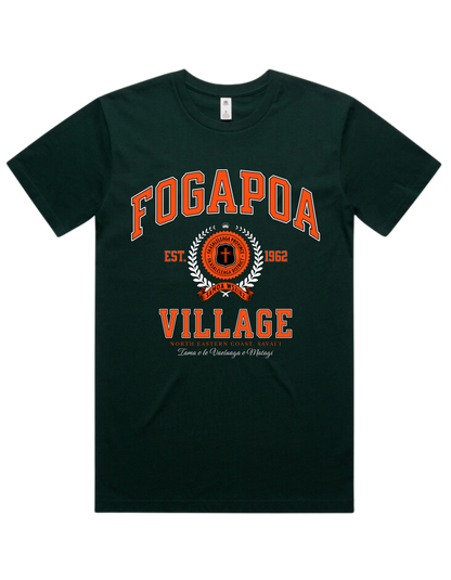 Fogapoa Varsity Tee 5050 - AS Colour - Orange Print