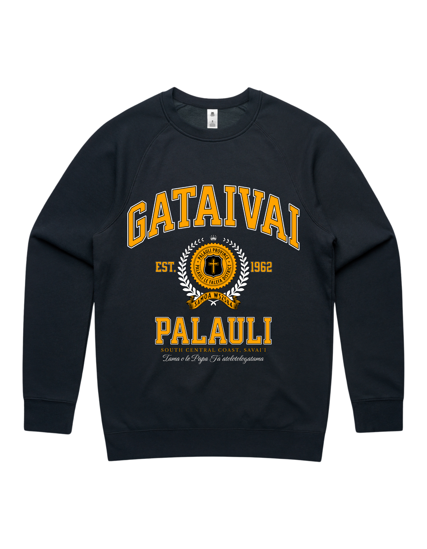 Gataivai Varsity Crewneck 5100 - AS Colour - Gold Print