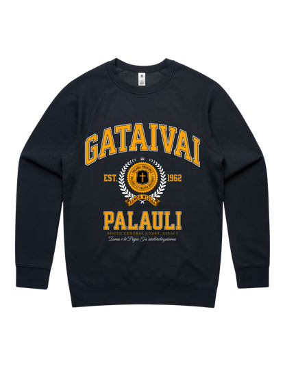 Gataivai Varsity Crewneck 5100 - AS Colour - Gold Print