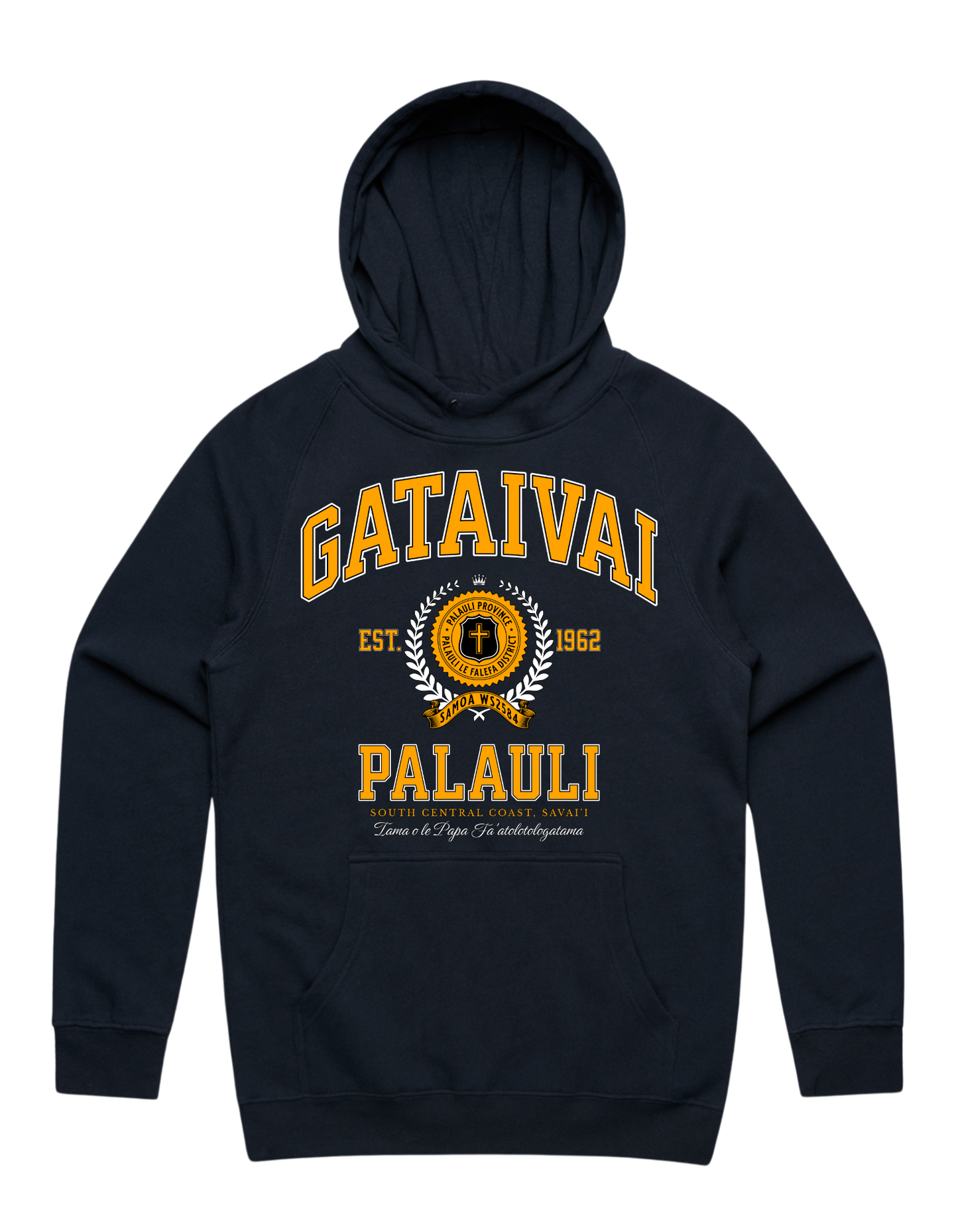 Gataivai Varsity Hood 5101 - AS Colour - Gold Print