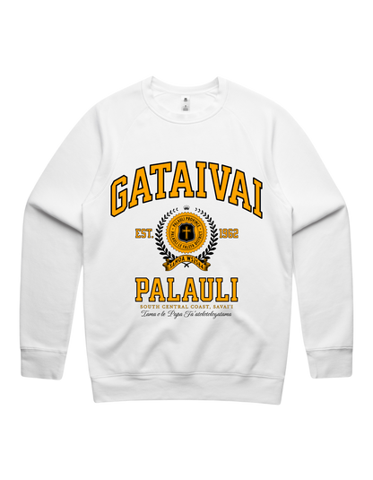 Gataivai Varsity Crewneck 5100 - AS Colour - Gold Print