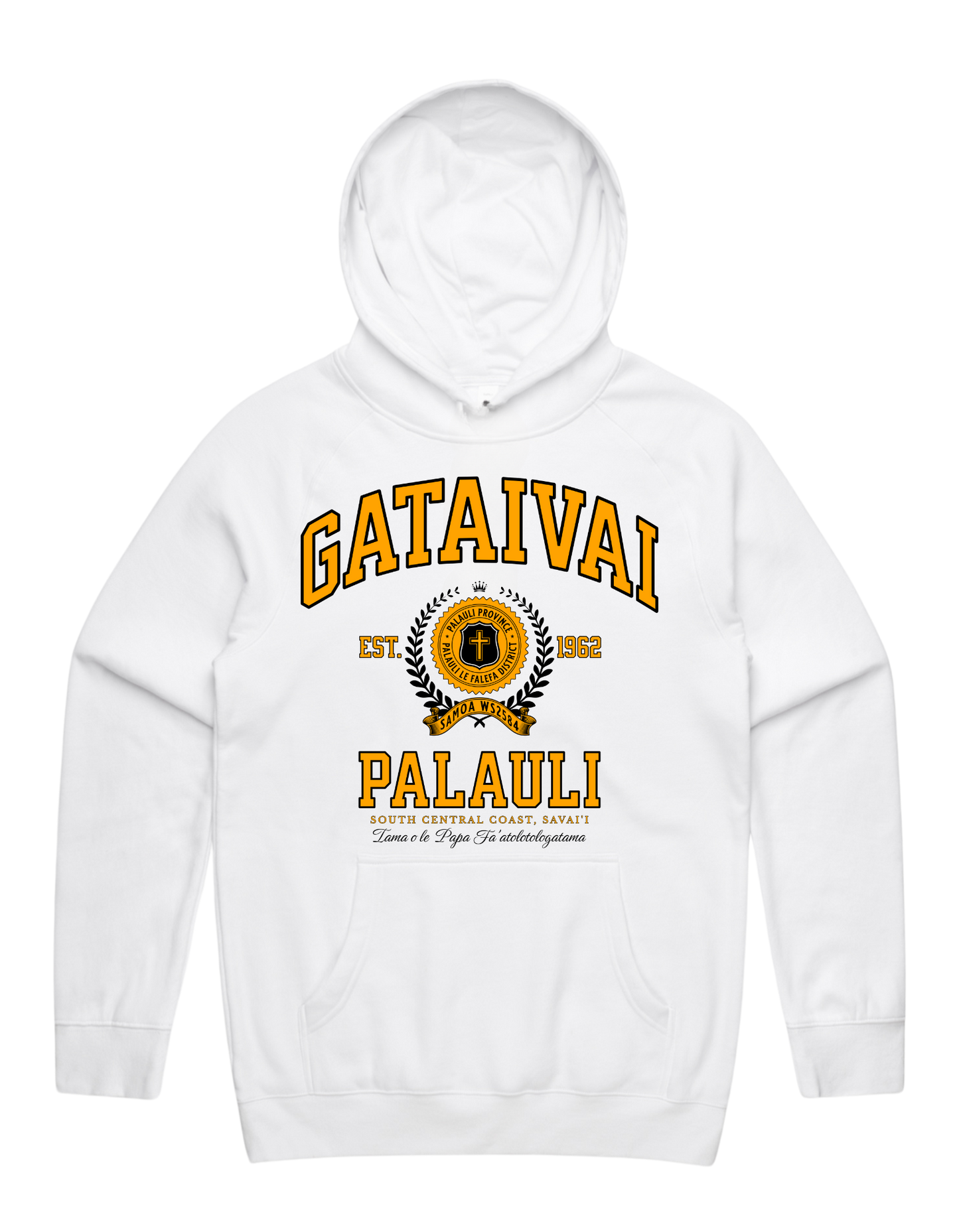 Gataivai Varsity Hood 5101 - AS Colour - Gold Print