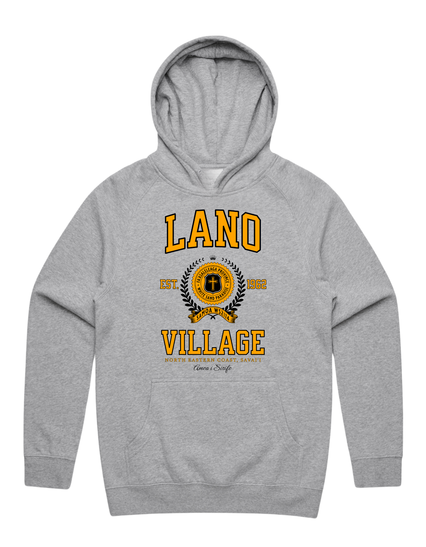 Lano Varsity Hood 5101 - AS Colour - Gold Print