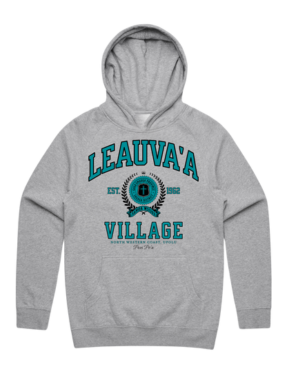 Leauva'a Varsity Hood 5101 - AS Colour - Aqua Print