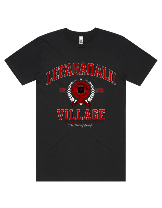 Lefagaoalii Varsity Tee 5050 - AS Colour - Red Print