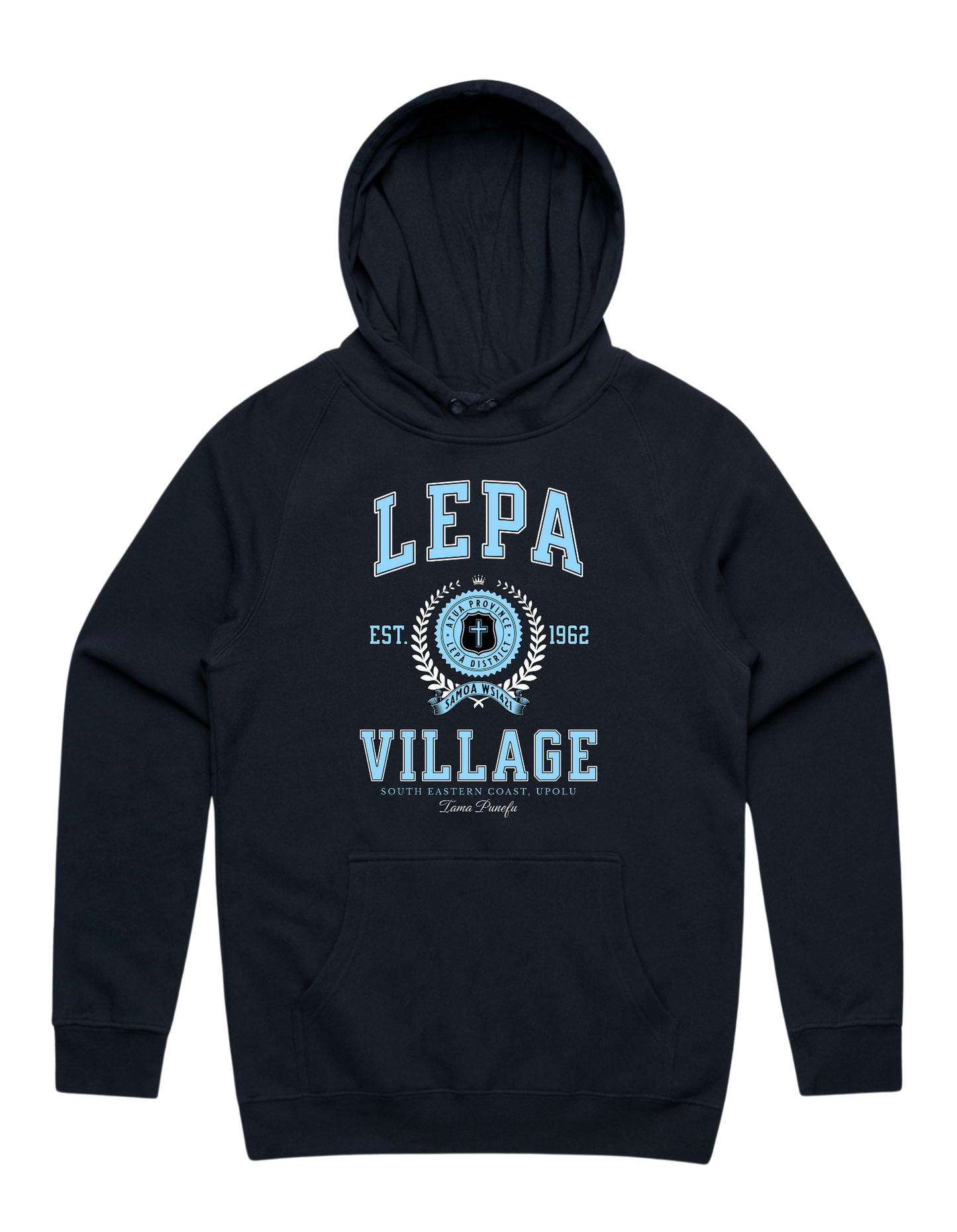 Lepā Varsity Hood 5101 - AS Colour - Sky Blue Print