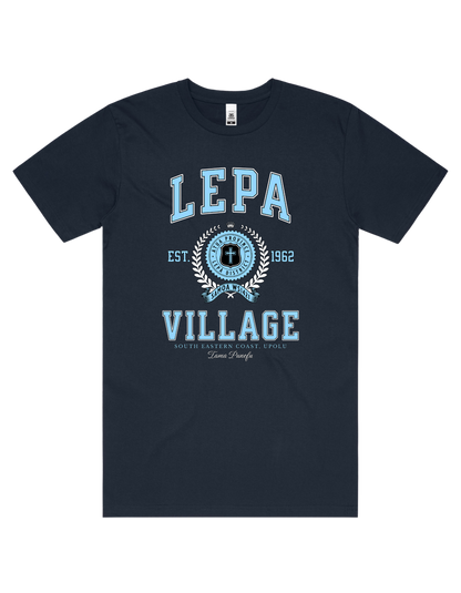 Lepā Varsity Tee 5050 - AS Colour - Sky Blue Print